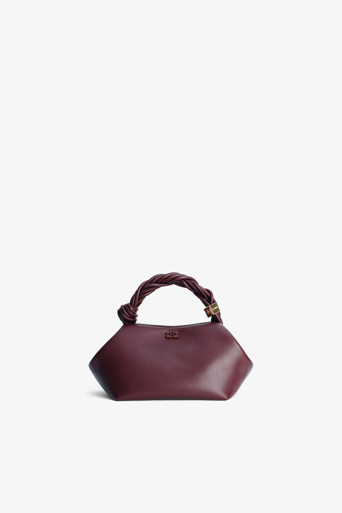 Small Bou Bag in Burgundy, Burgundy